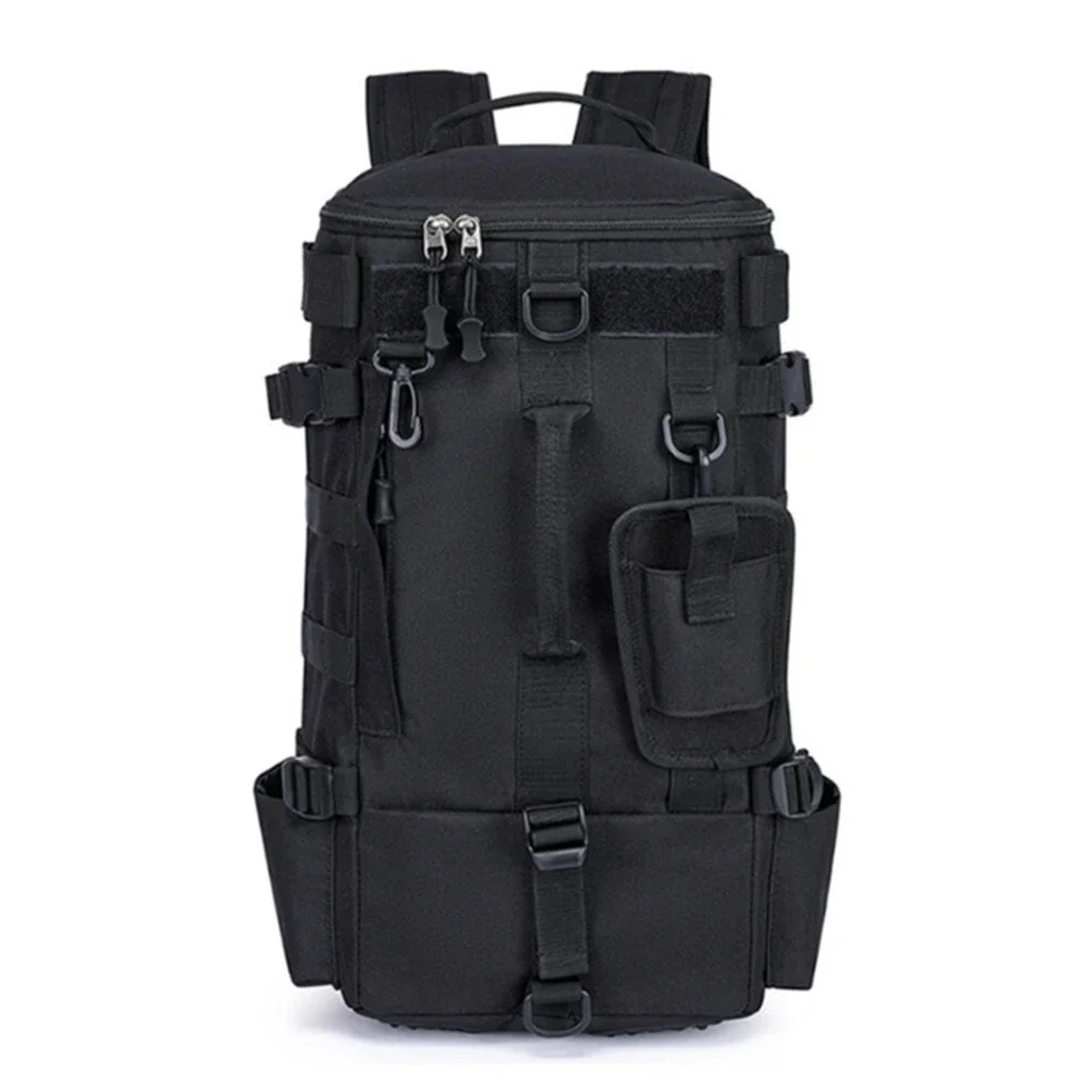 Fishing Tackle Backpack with Rod Holder Large Waterproof Holds 4 Lg Tackle Boxes
